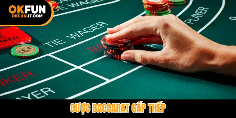 Cược baccarat gấp thếp